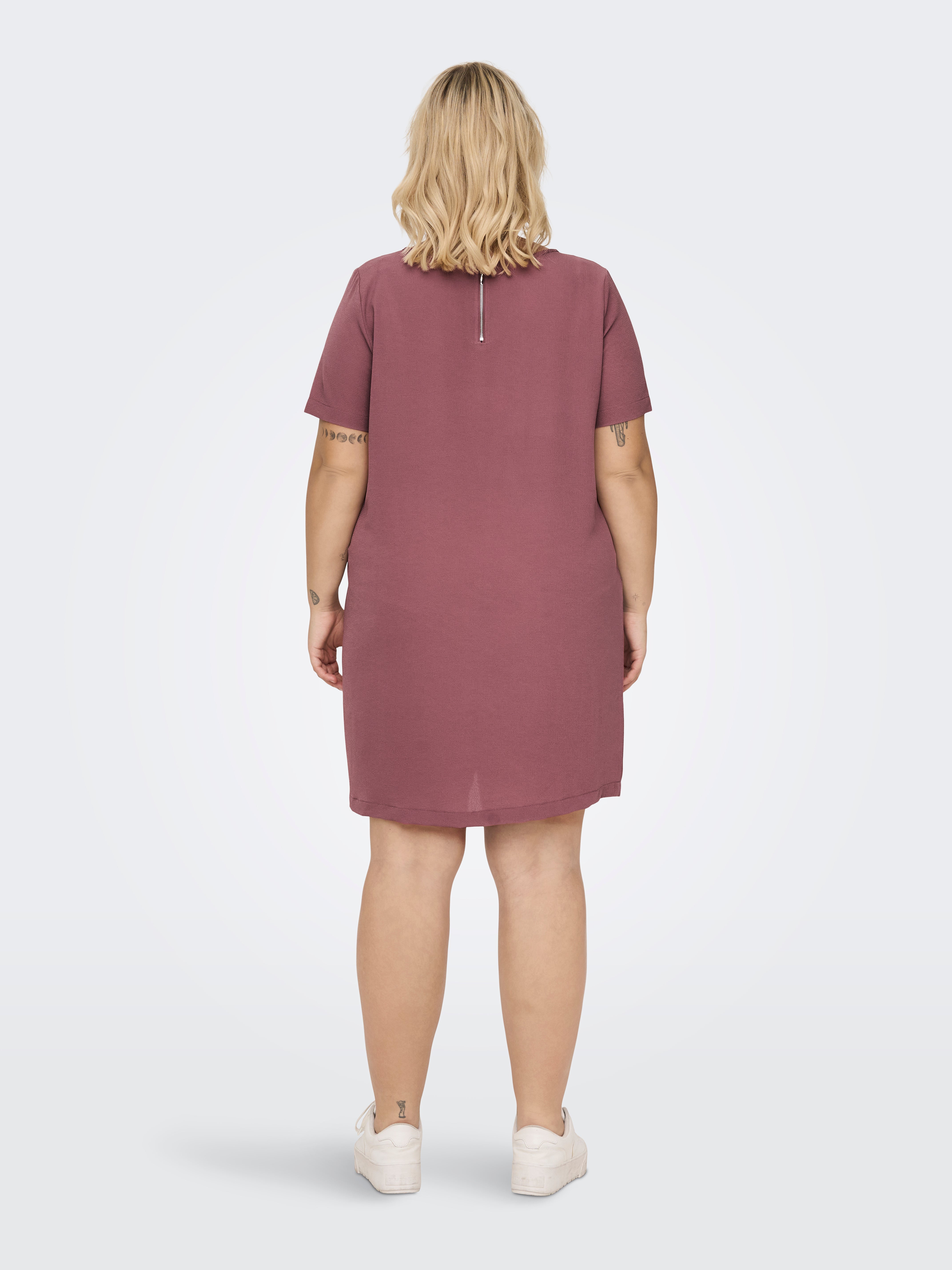 CARLUXMOA Kurzes Kleid Rose Brown
