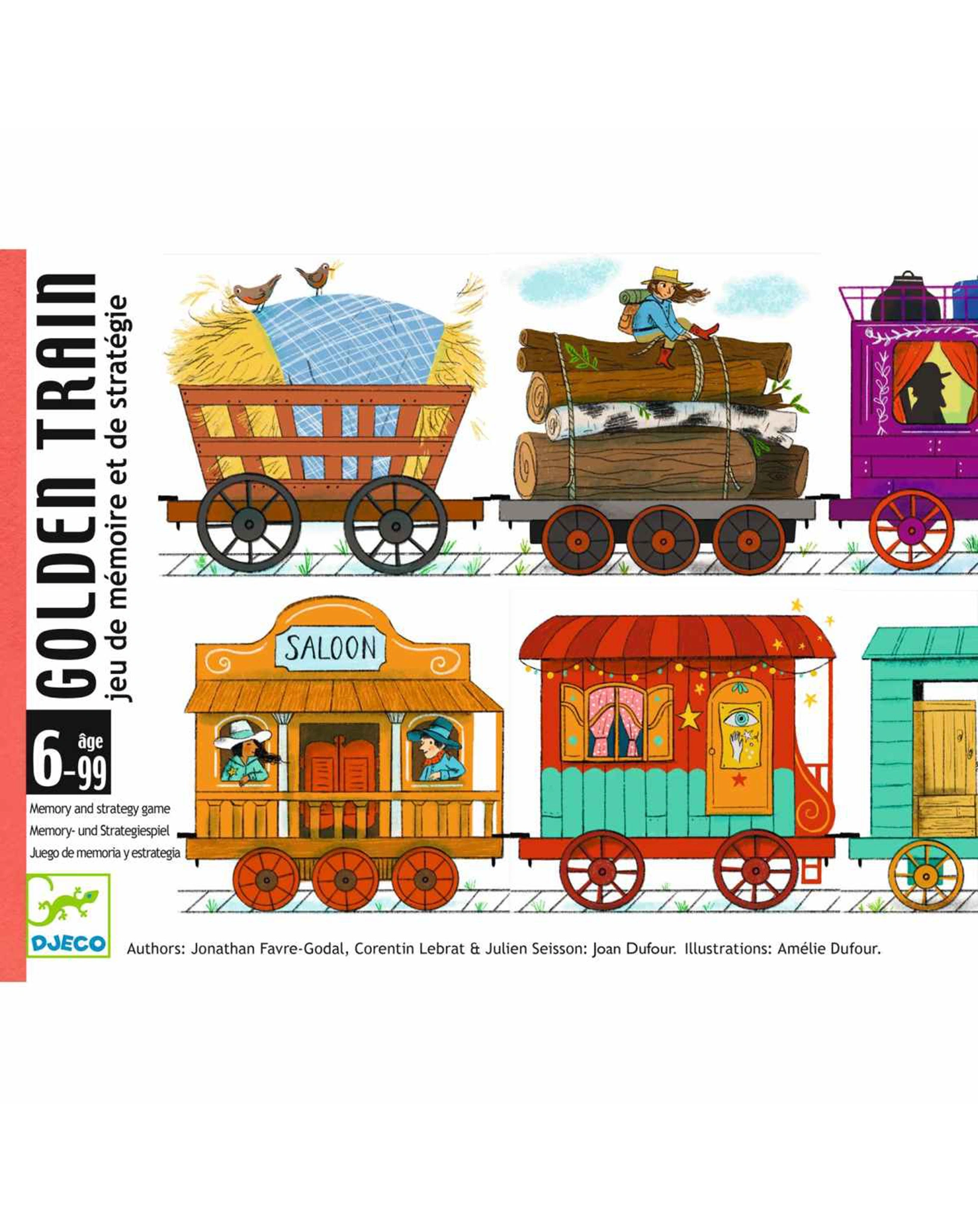 Kartenspiel GOLDEN TRAIN