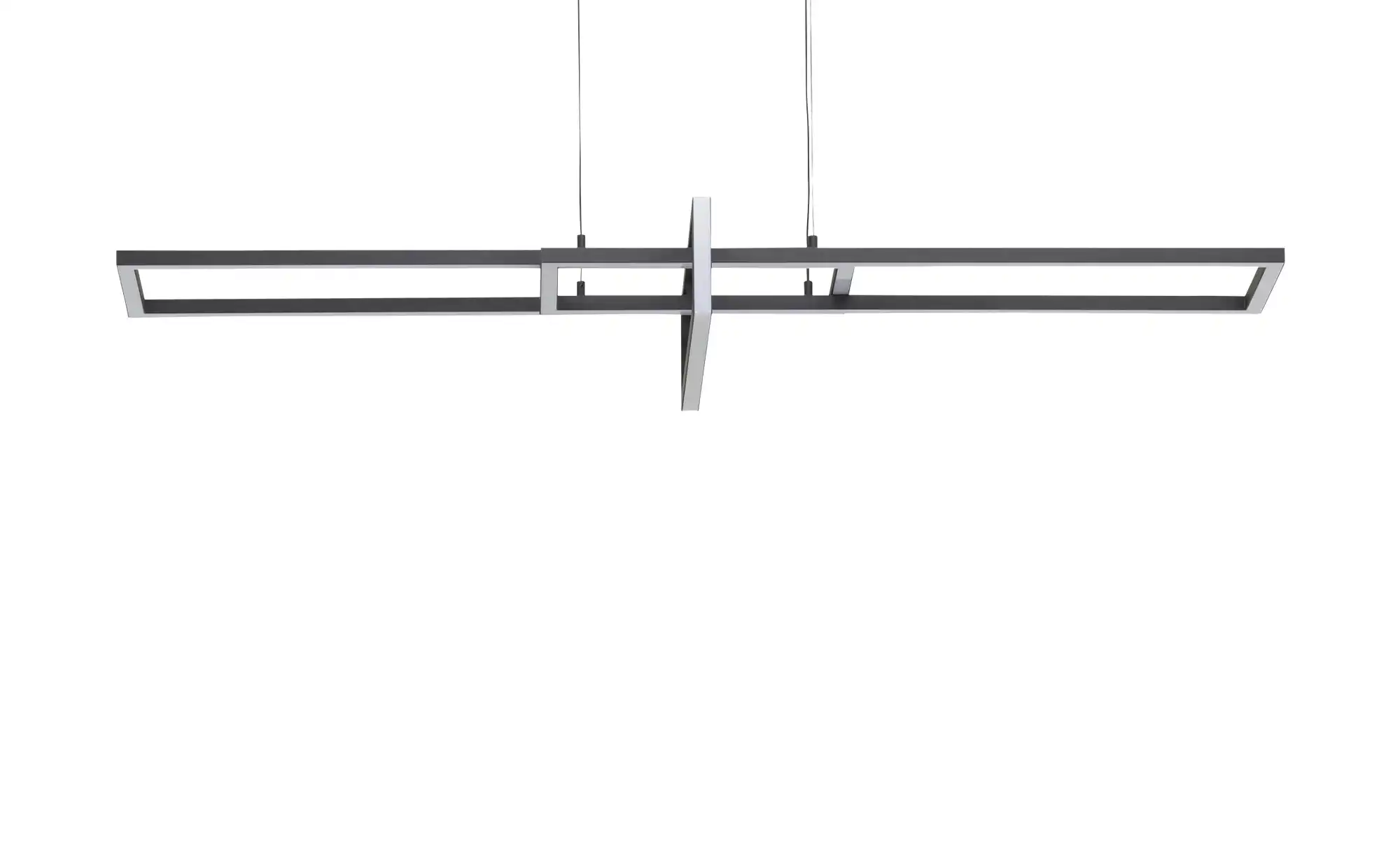 Trio LED-Pendelleuchte, schwarz, ´geometrisch`