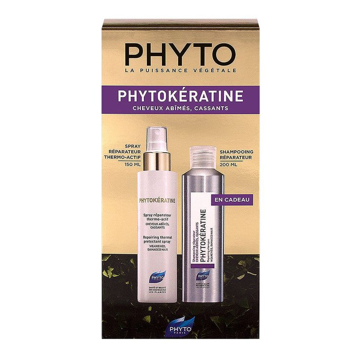 Coffret Phytokératine cheveux abîmés cassants