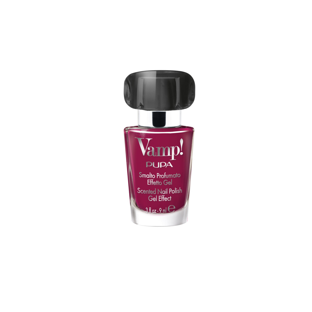 PUPA Milano VAMP! Scented Nail Polish Gel Effect 317 Hypnotic Cherry9 ml