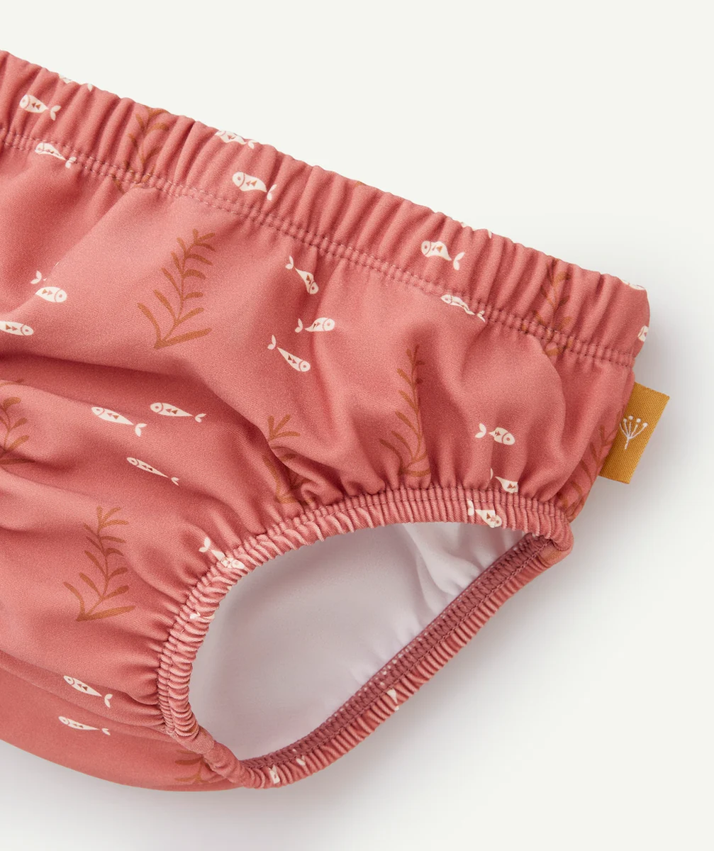 FRESKCOUCHE DE BAIN BÉBÉ GARÇON OCÉAN CORAIL