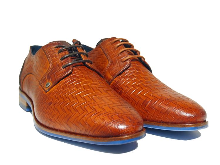 Berkelmans Oulton Cognac Braided Cognacbruin (2310050122)