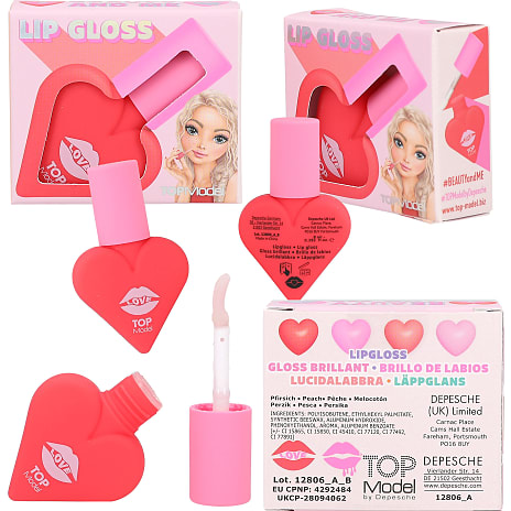 TOPmodel Beauty and me lipgloss – flere varianter – assorteret