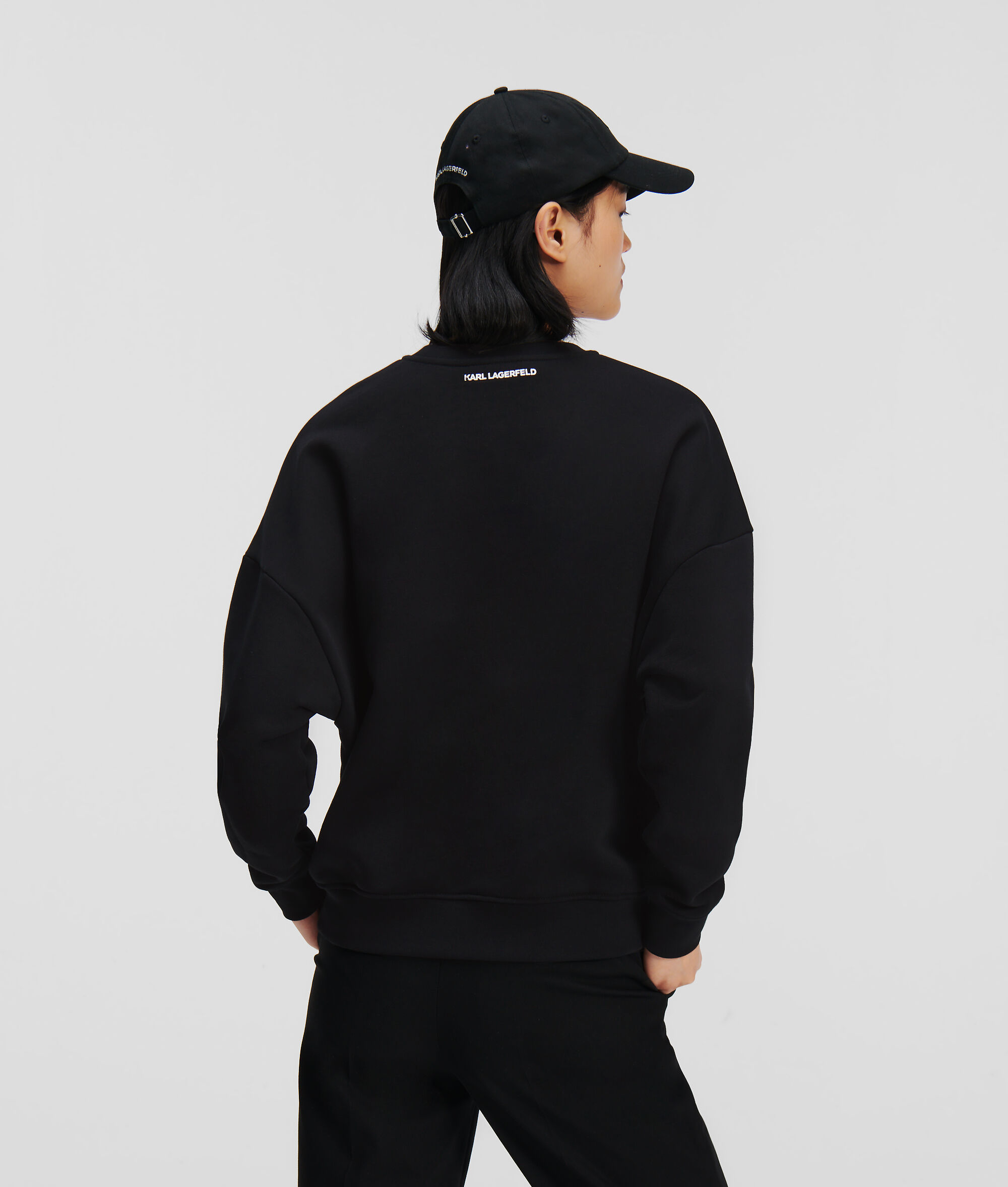 SWEAT-SHIRT OVERSIZE AVEC EMPIÈCEMENT K/IKONIK KARL
