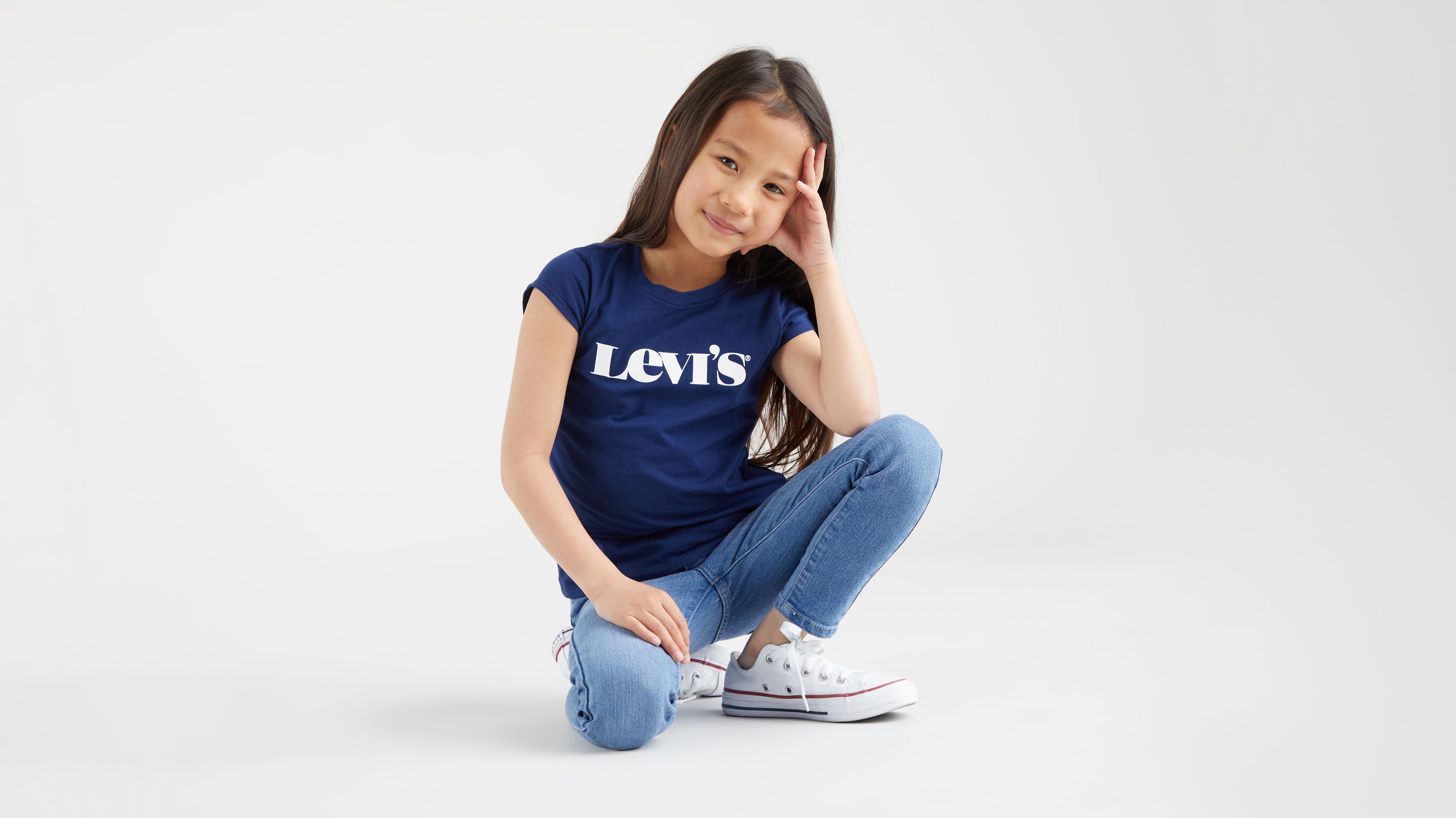 Jean Super Skinny 710™ pour enfant - Keira - Bleu