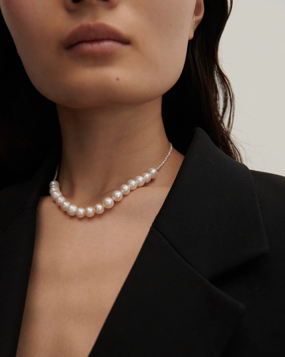 Sorelle Jewellery  Sunce halskæde - hvid