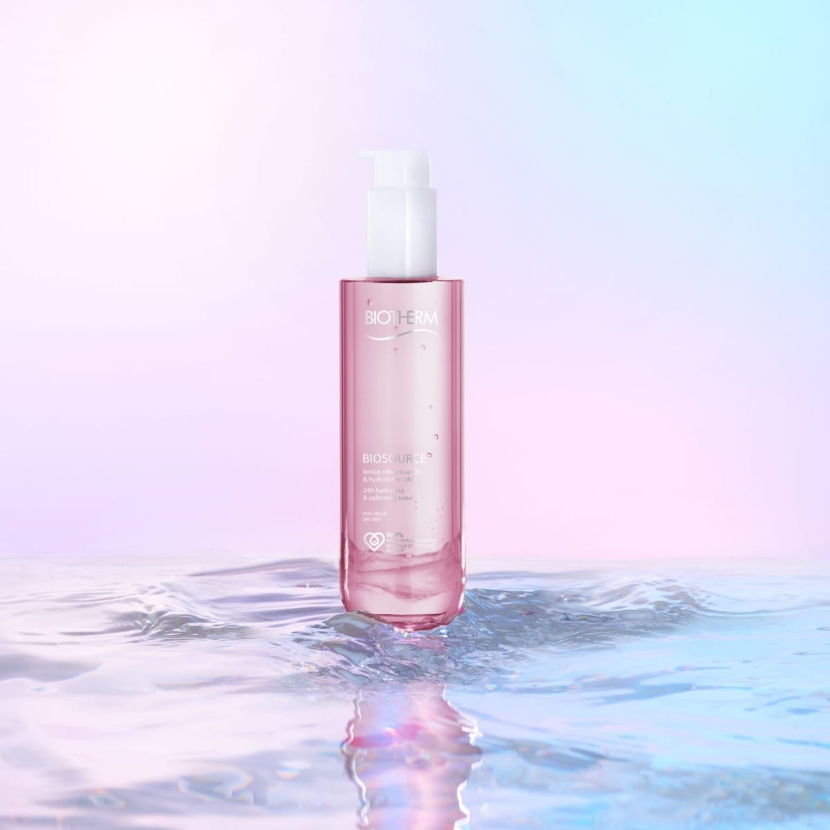 Biotherm Biosource Lotion Adoucissante et Hydratante Anti-pollution 24 H Peaux Sèches