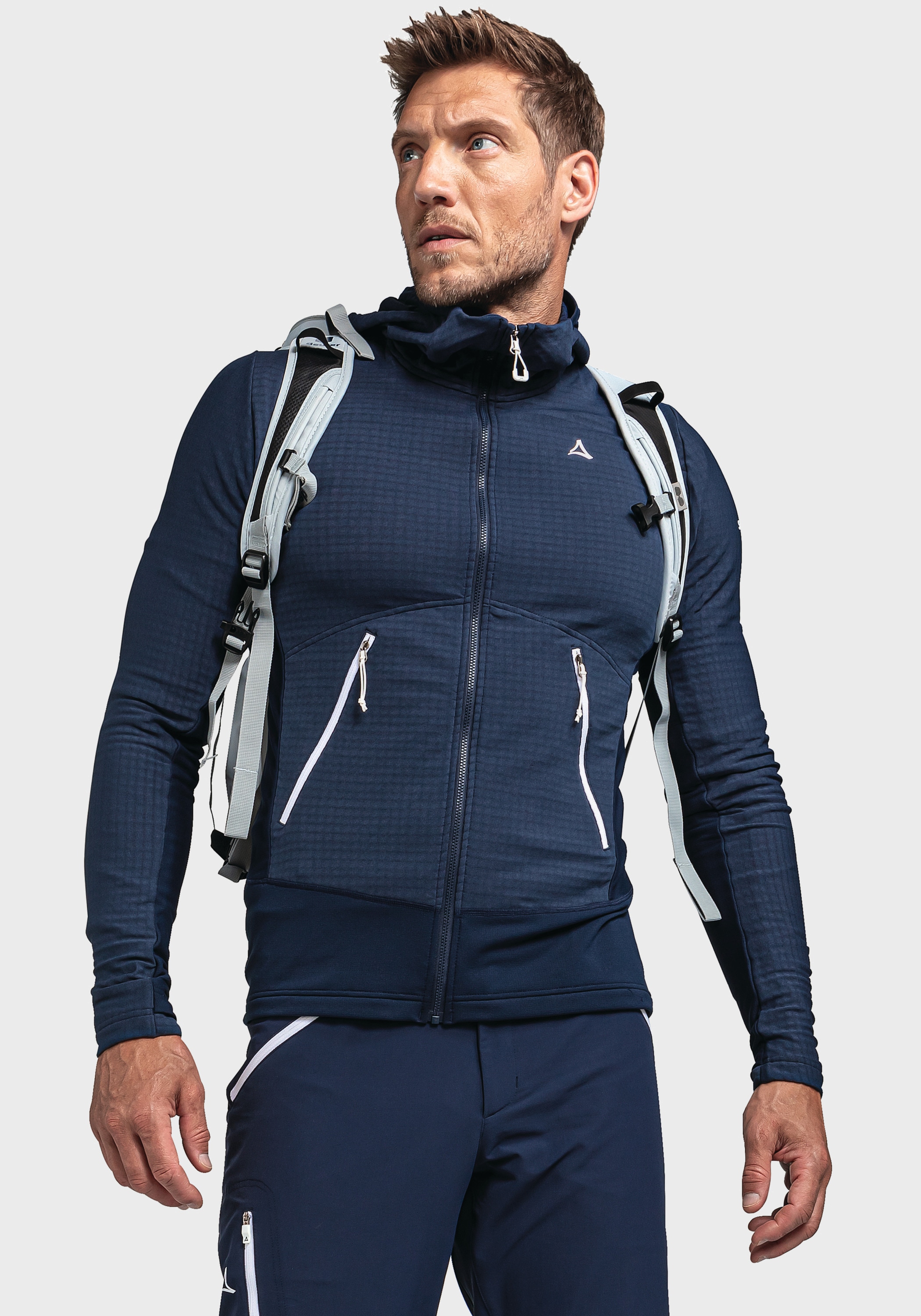Schöffel Fleecejacke »Fleece Hoody Monte Sart M« mit Kapuze