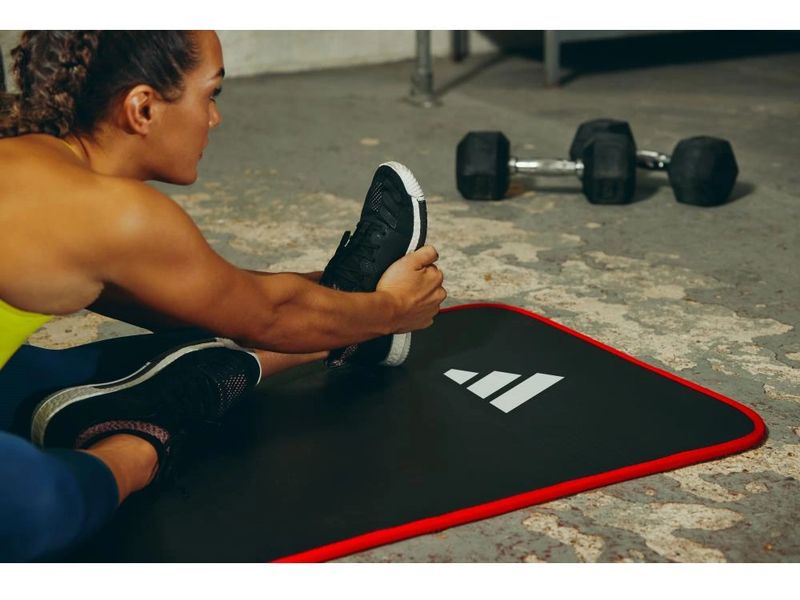 adidas Trainingsmatte Rot, 10 mm Yoga-Matte