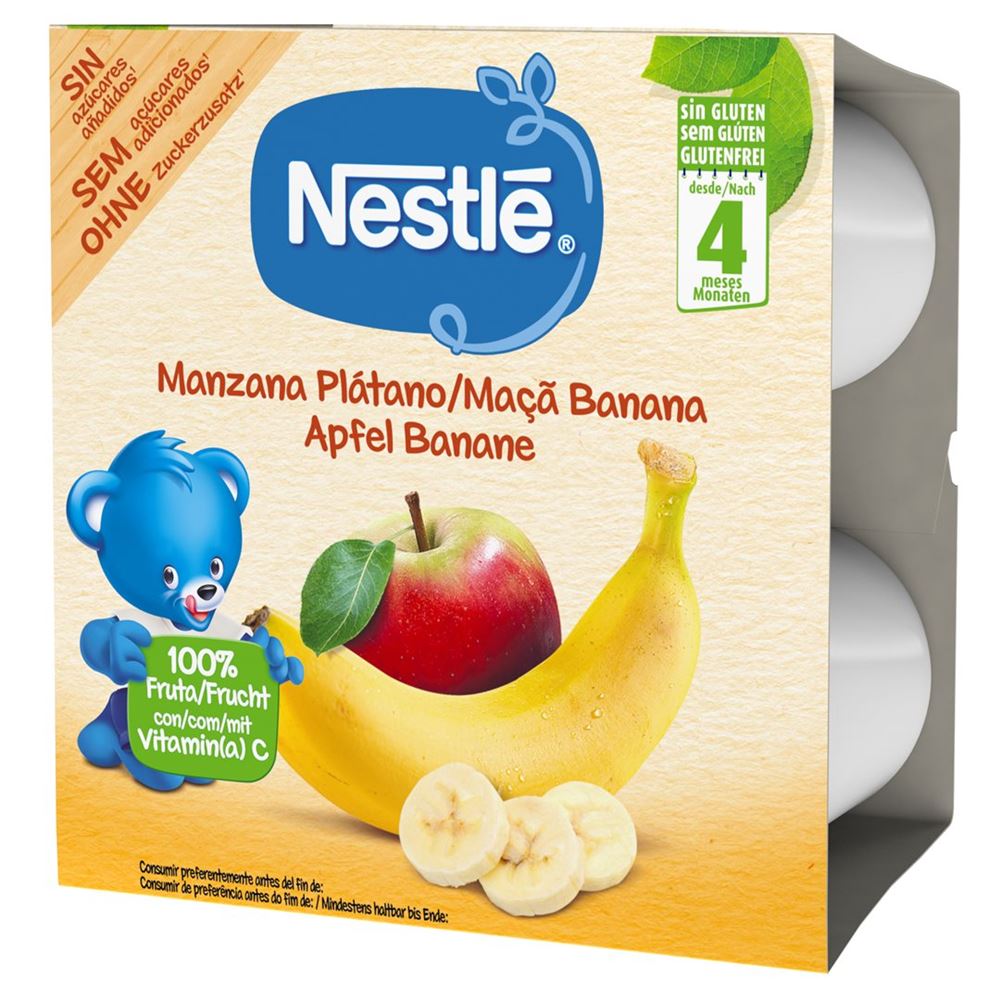 NESTLE Kompott Apfel Banane 100 g