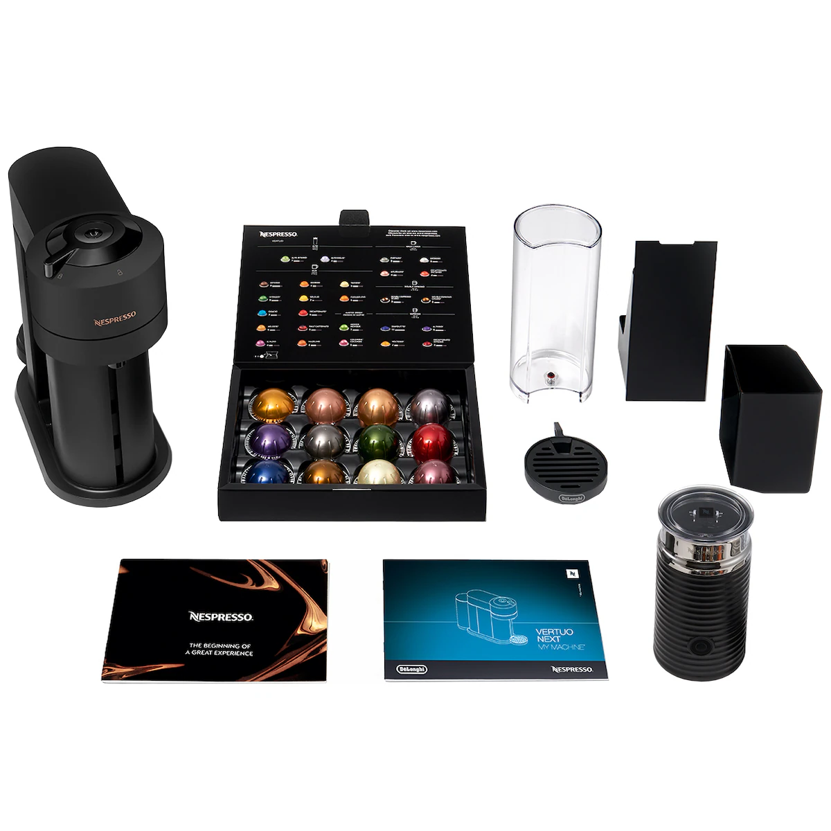Nespresso Vertuo Next kaffemaskin fra Delonghi ENV120BMAE (sort)