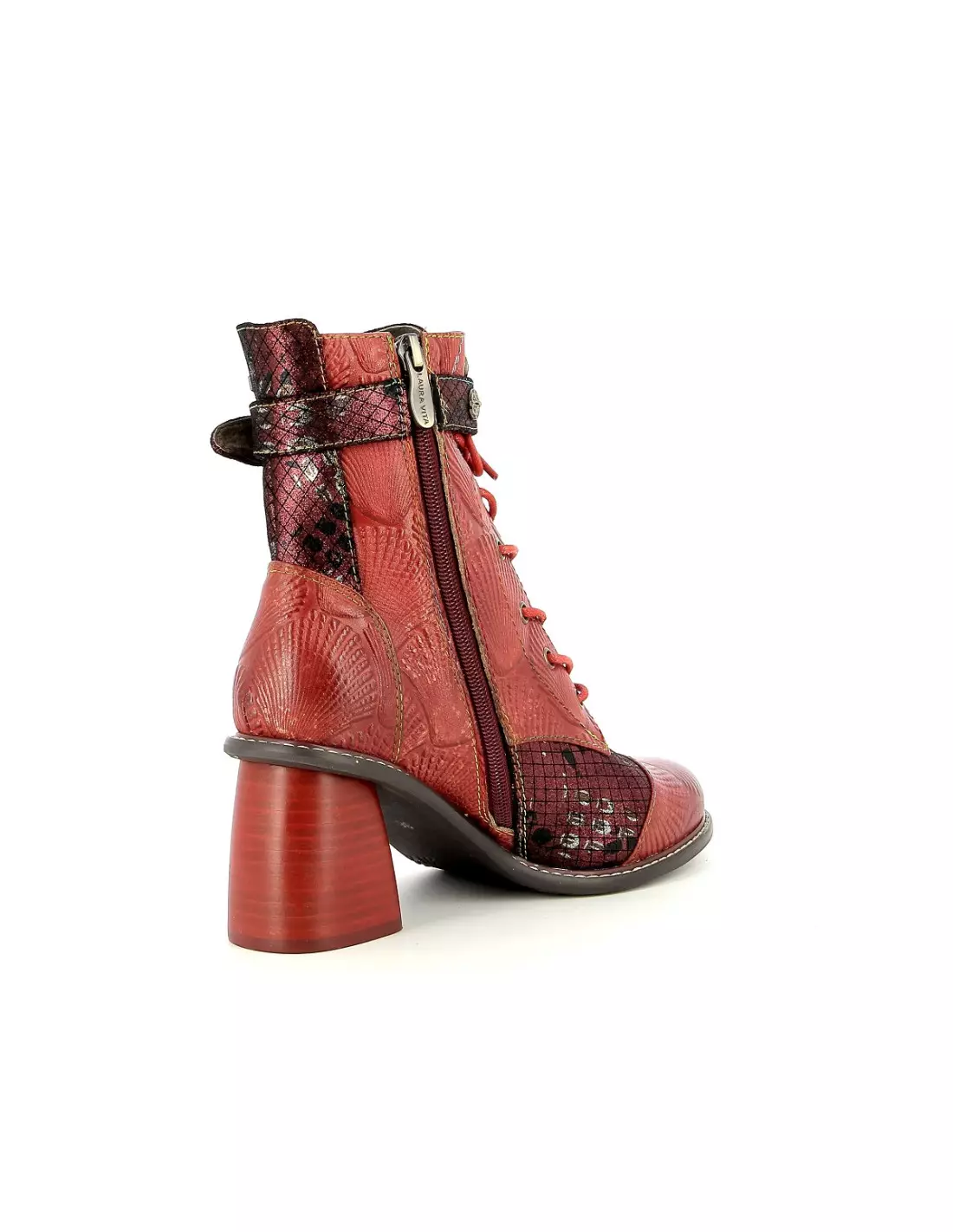 LAURA VITA EVCAO 41 - Boots & bottines Rouge