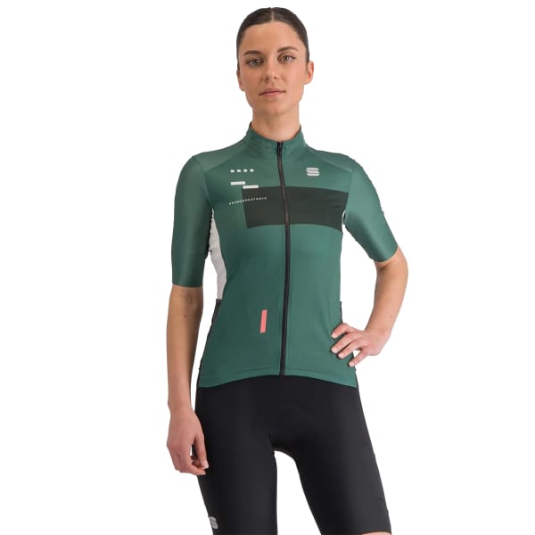 Maillot vélo SPORTFUL BREAKOUT SUPERGIARA W JRS SHRUB GREEN