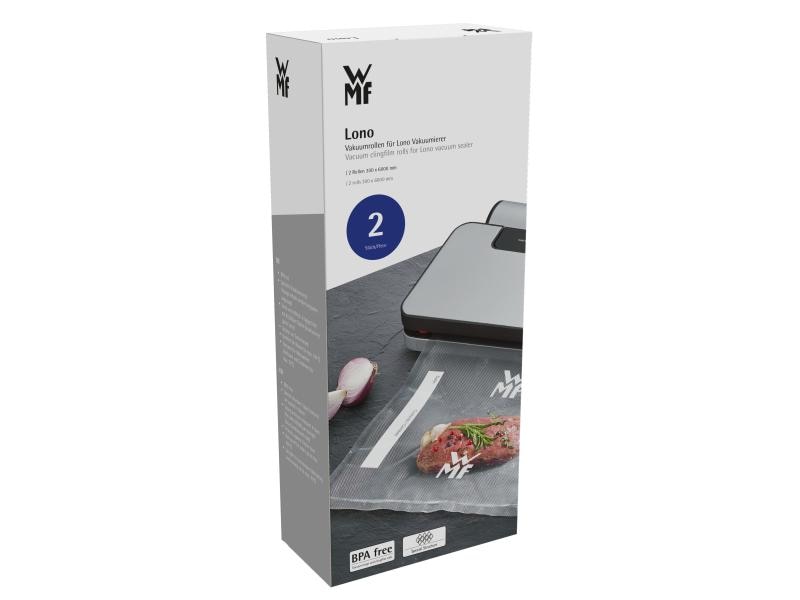 WMF Vakuumierfolie für Lono Vakuumierer, 2 Stück Vakuumfolienrolle