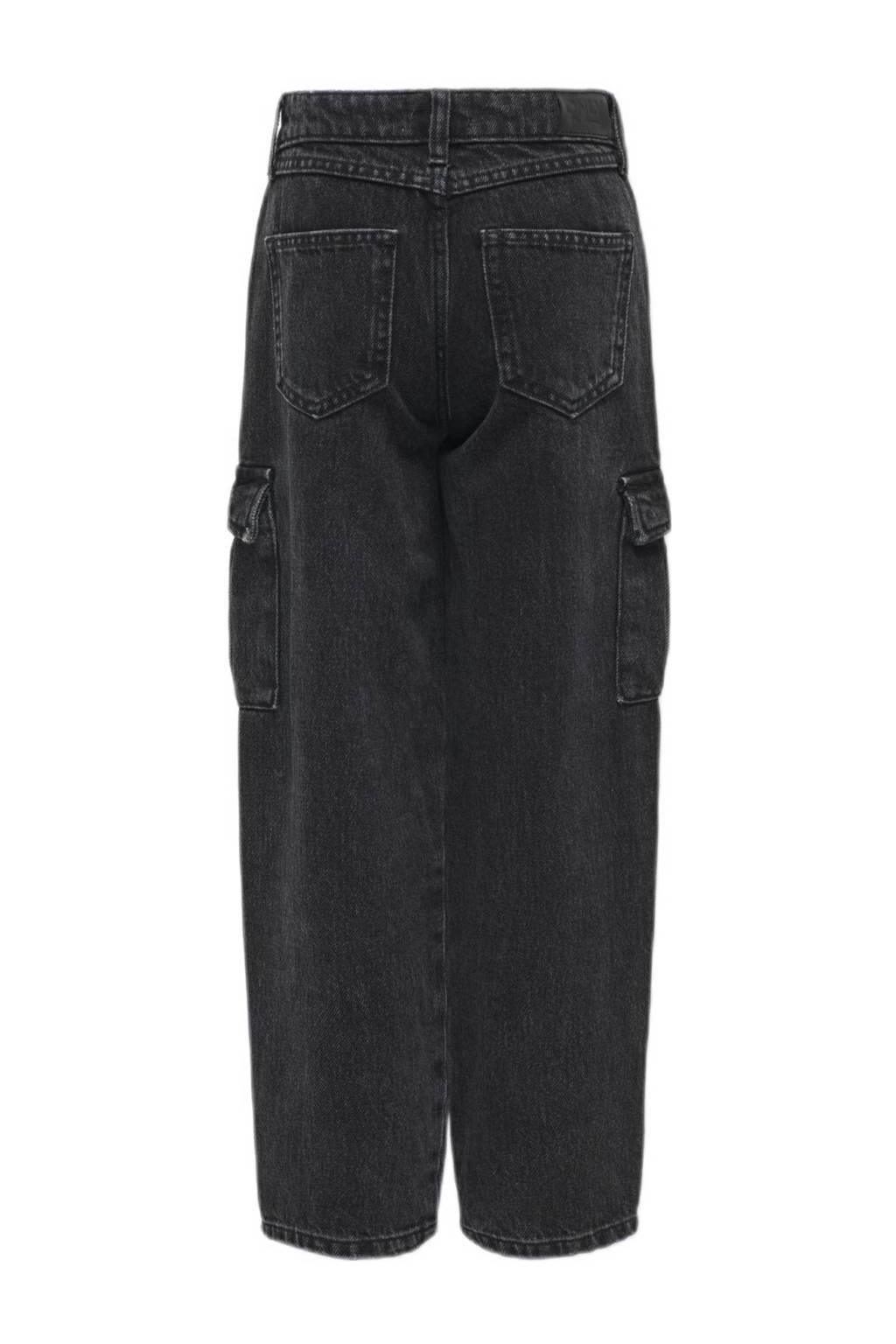ONLY wide leg jeans KOGHARMONY washed black