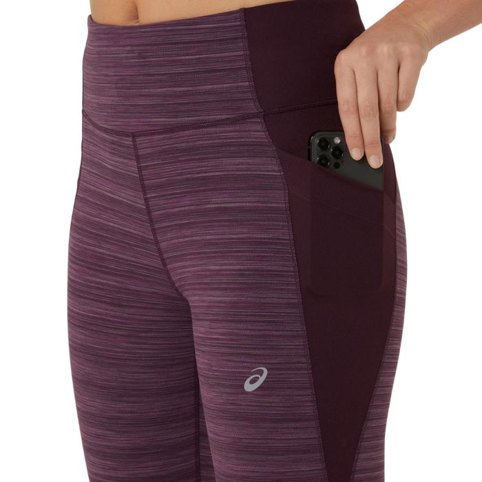 Asics Dame Lange tights Nagino Run Tight Lilla