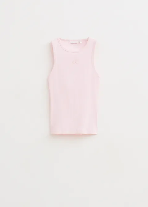 Singlet met logo roze (ROS.L)