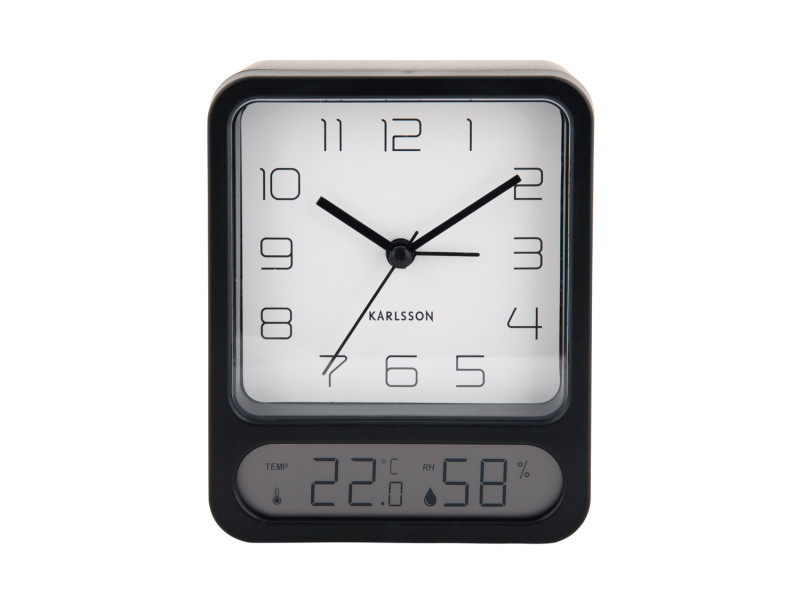 Alarm Clock Duo KA5954BK Black