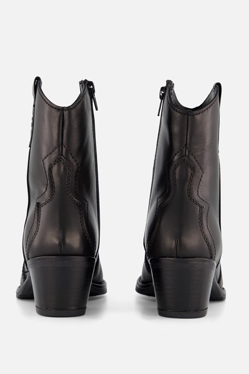 Tamaris Cowboylaarzen zwart Leer