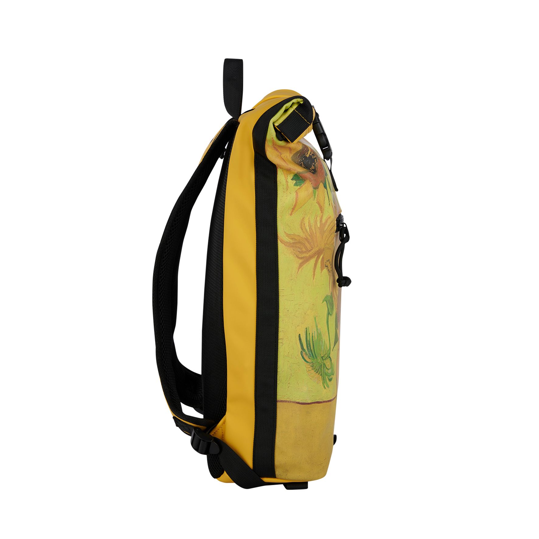 New Rebels Mart Art New York Rolltop Backpack Sun Flower