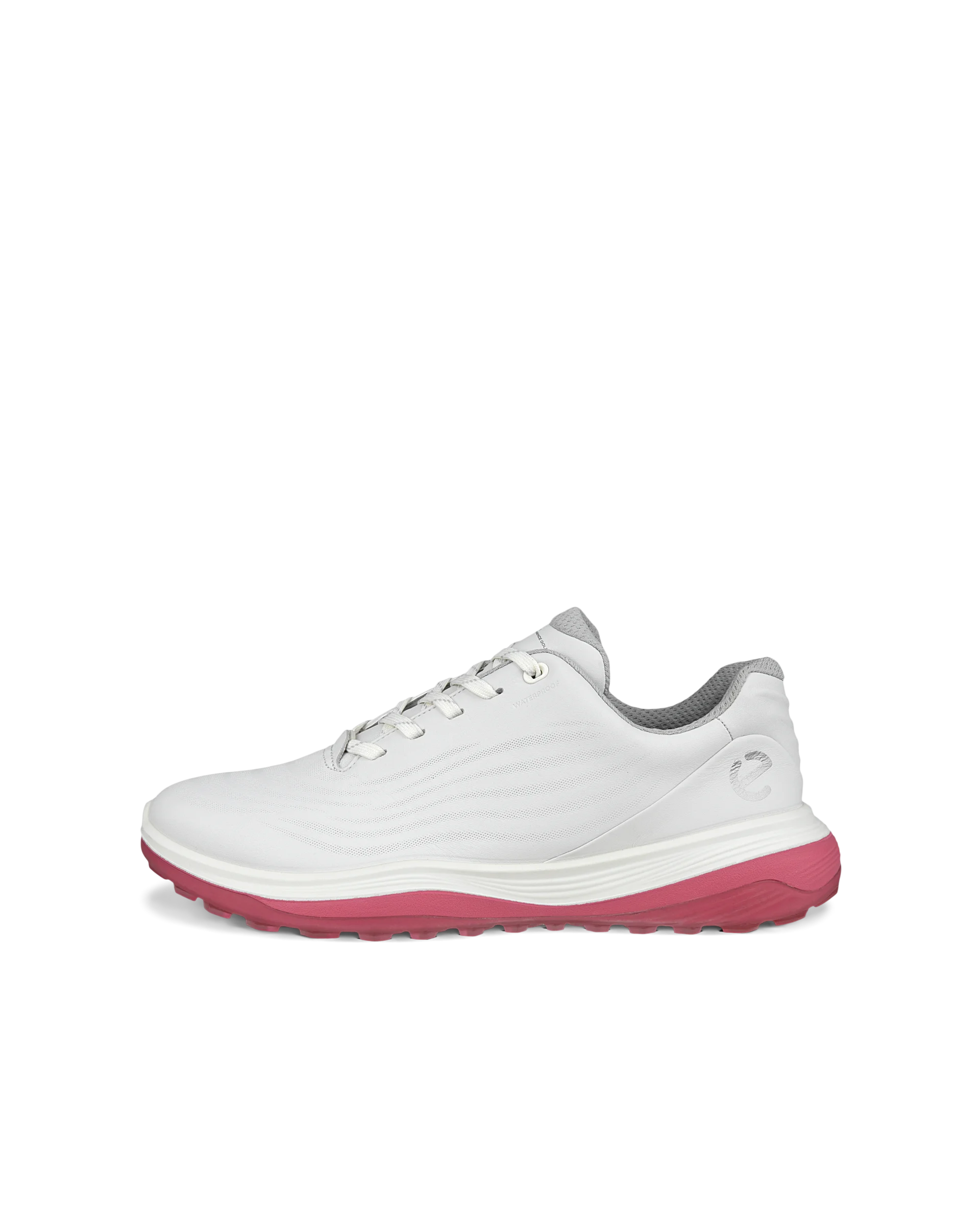 ECCO W GOLF LT1 Damen Wasserdichte Golfschuh aus Leder Weiß