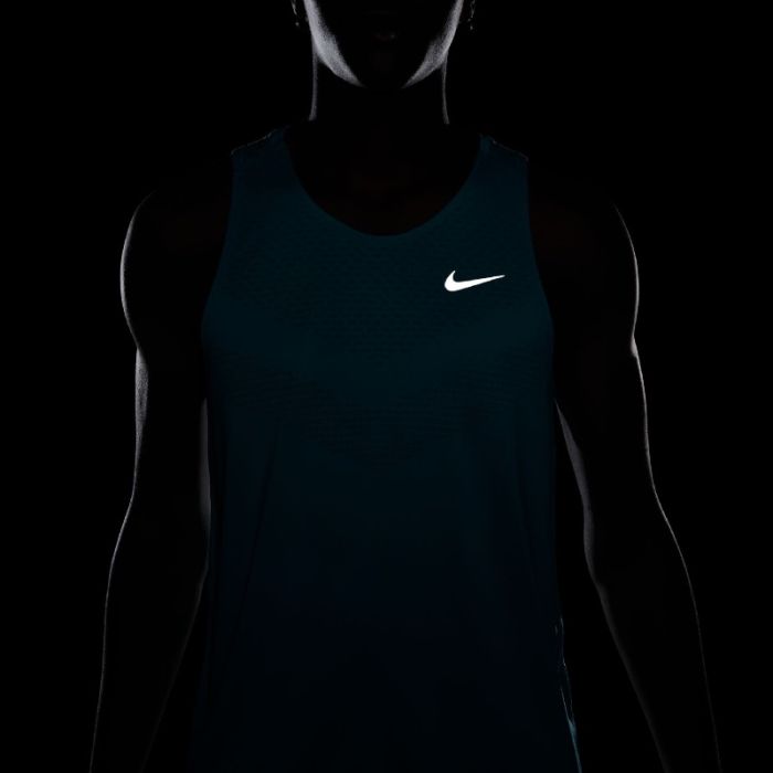 Nike Herre Singletter Dri-FIT ADV Stide Tank Top Blå