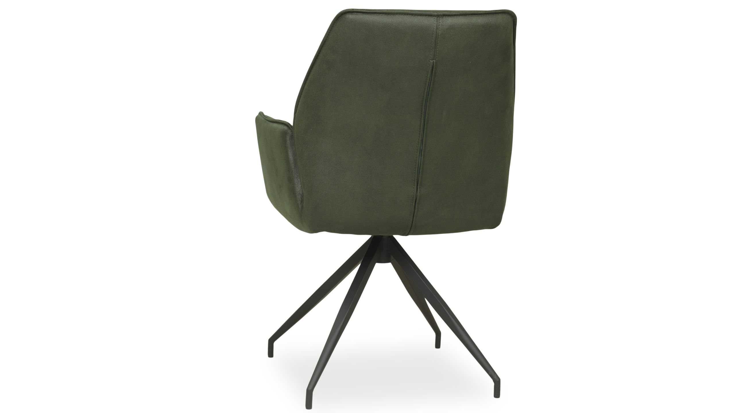 Eetkamerstoel - microvezel army Jaidy B57 x D50 x H90 cm