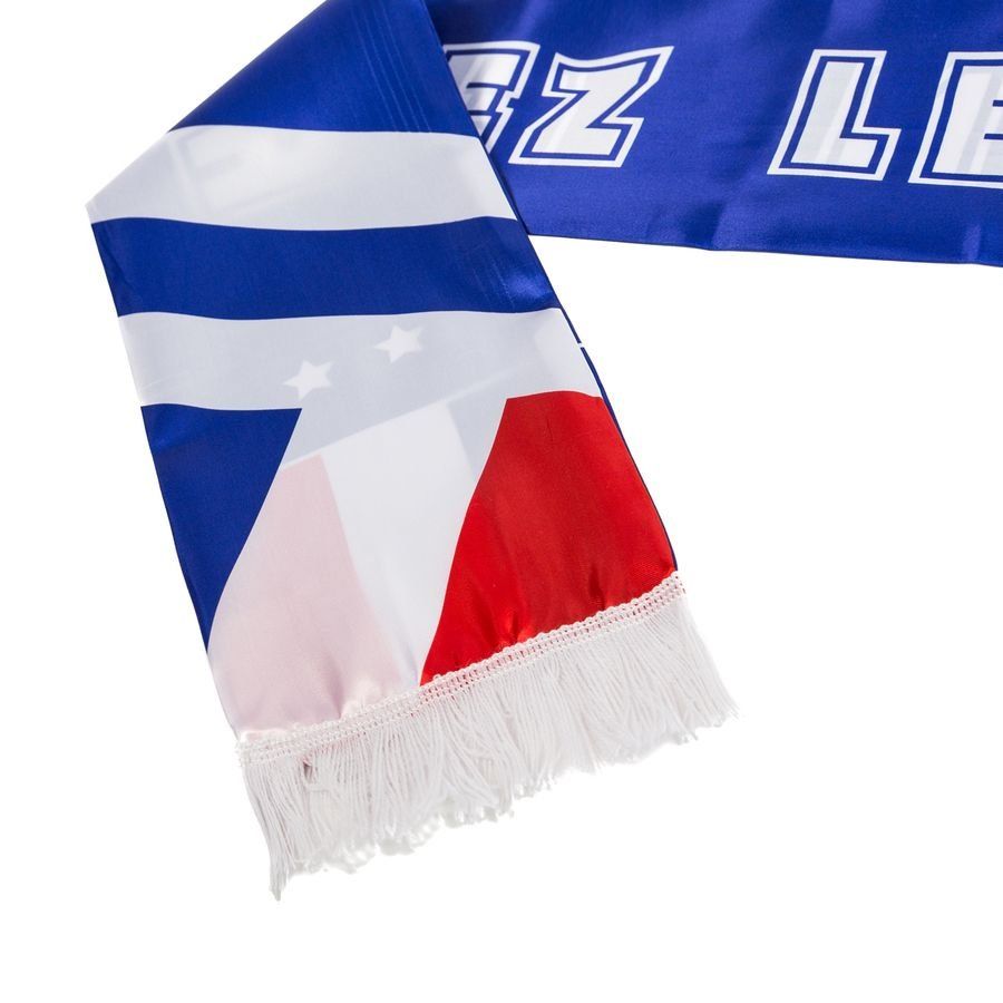 France Satin Écharpe - Bleu/Rouge/Blanc