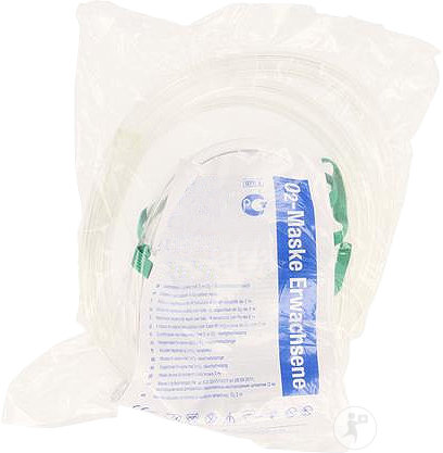 Masque Oxygène Pour Adultes 1 Pièce