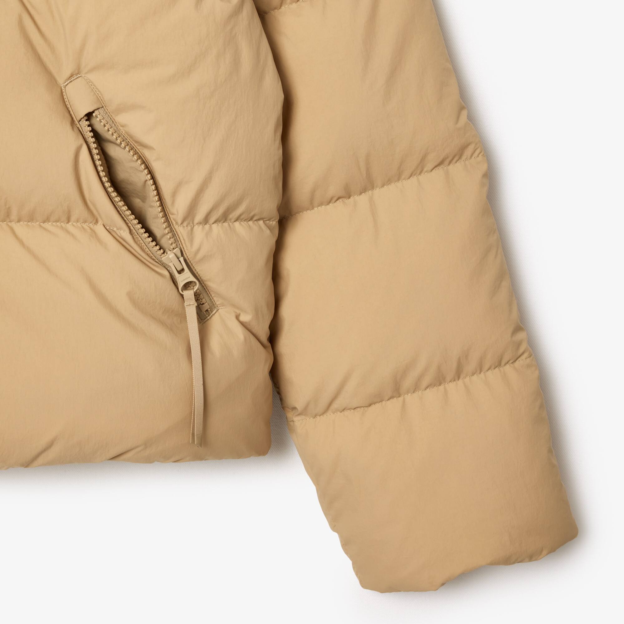Doudoune à capuche relaxed fit duvet Beige