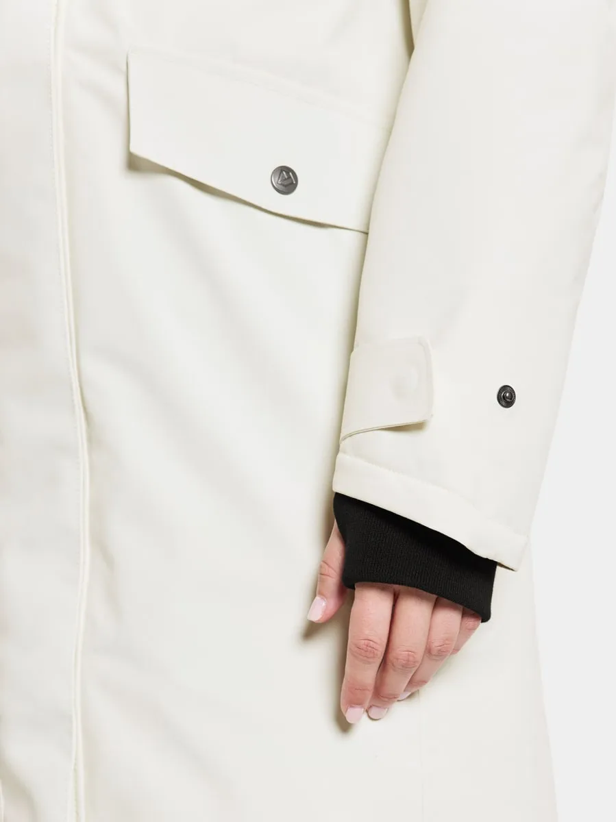 Didriksons Erika Wns Parka 3 White Foam