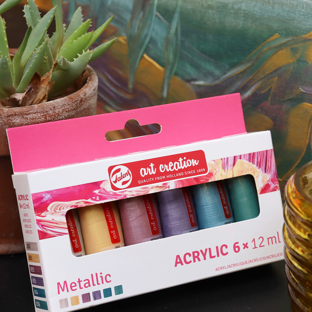 Talens art creation acrylverf metallic - 6x12 ml