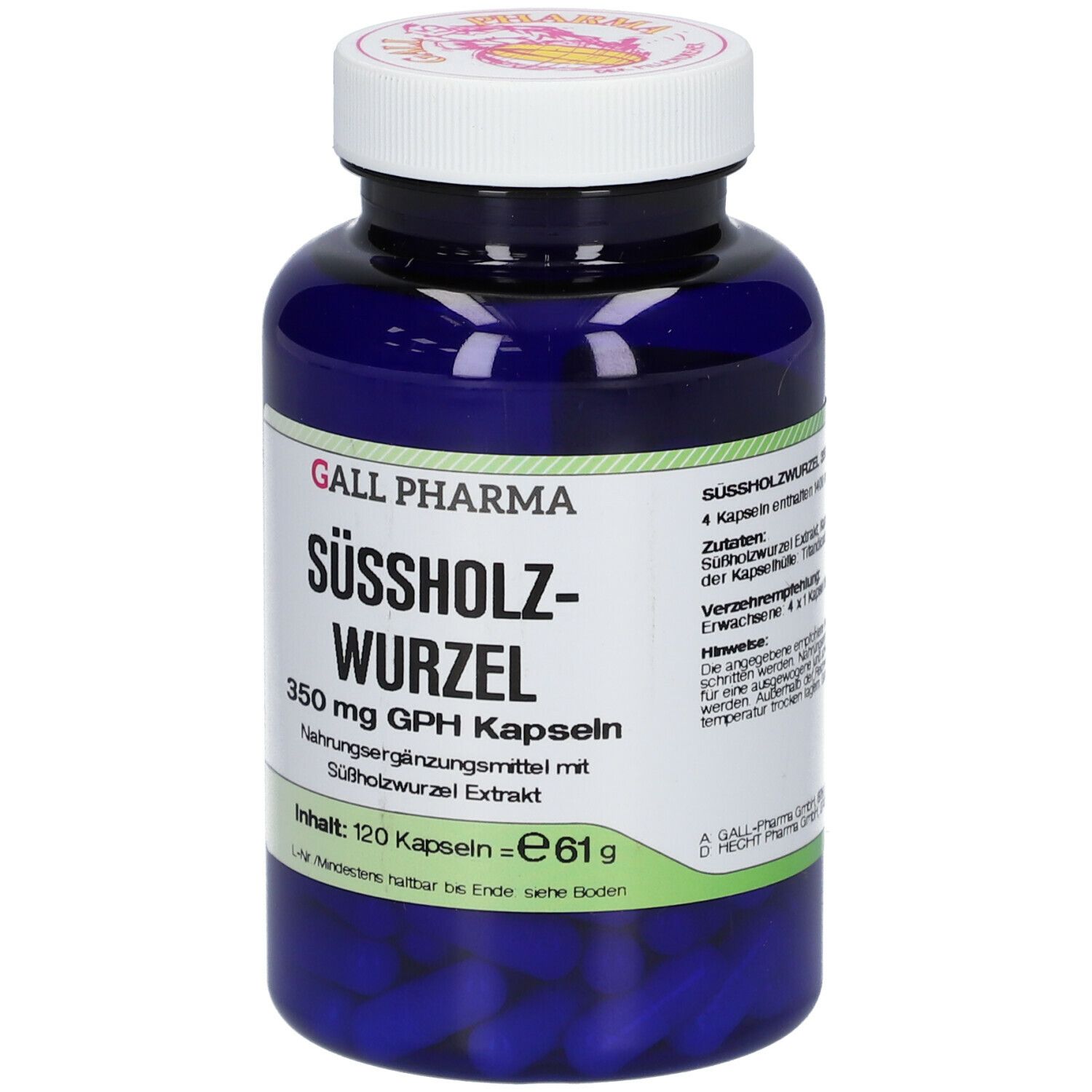 GALL PHARMA Süssholzwurzel 350mg GPH Kapseln