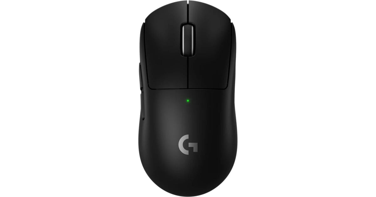 Logitech GPRO X SUPERLIGHT 2 Wireless gaming muis  (Zwart, 100 - 44.000 dpi)