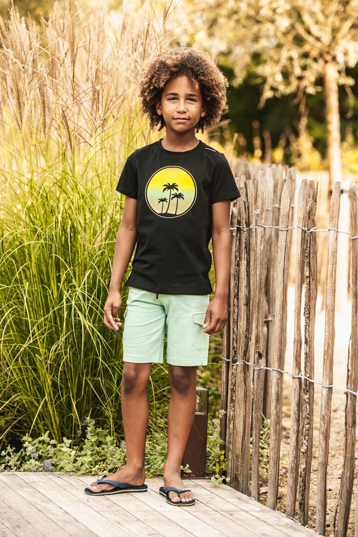 COMMON HEROES zwarte common heroes t-shirt 2311-8410-090