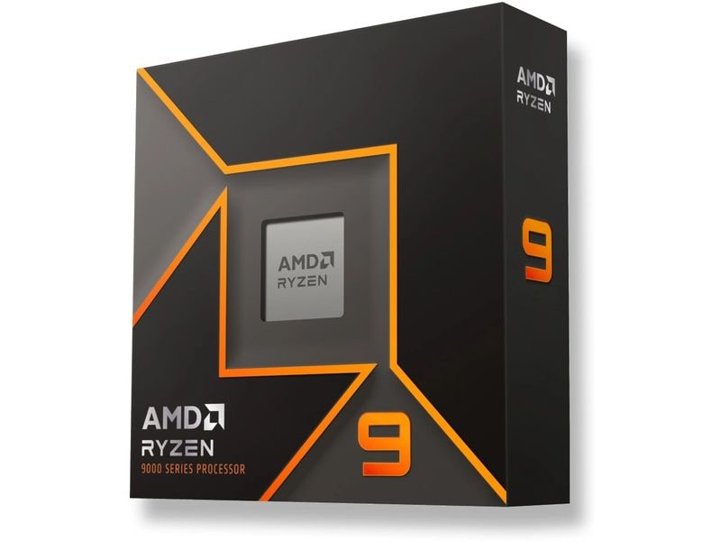 AMD CPU Ryzen 9 9950X 4.3 GHz Gaming-Prozessor mit 16 Kernen, 32 Threads und einer Leistungsaufnahme von 170 W