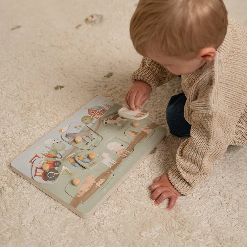 Geluiden puzzel Little Farm kopen? - Little Dutch