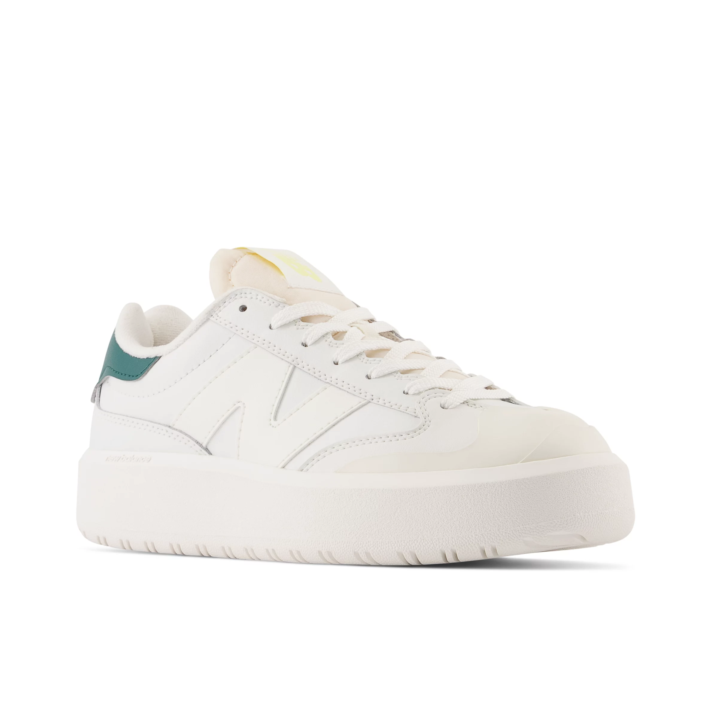 CT302 White con Vintage Teal e Maize