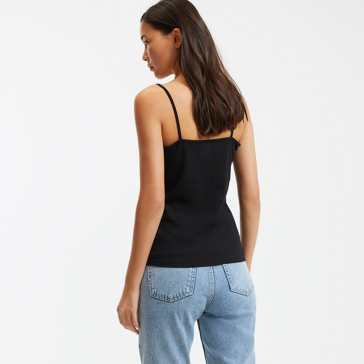 COLEÇÃO LA REDOUTE<br>Regata com alças finas