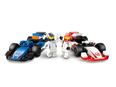 LEGO F1® Williams Racing en Haas F1® racewagens (60464)