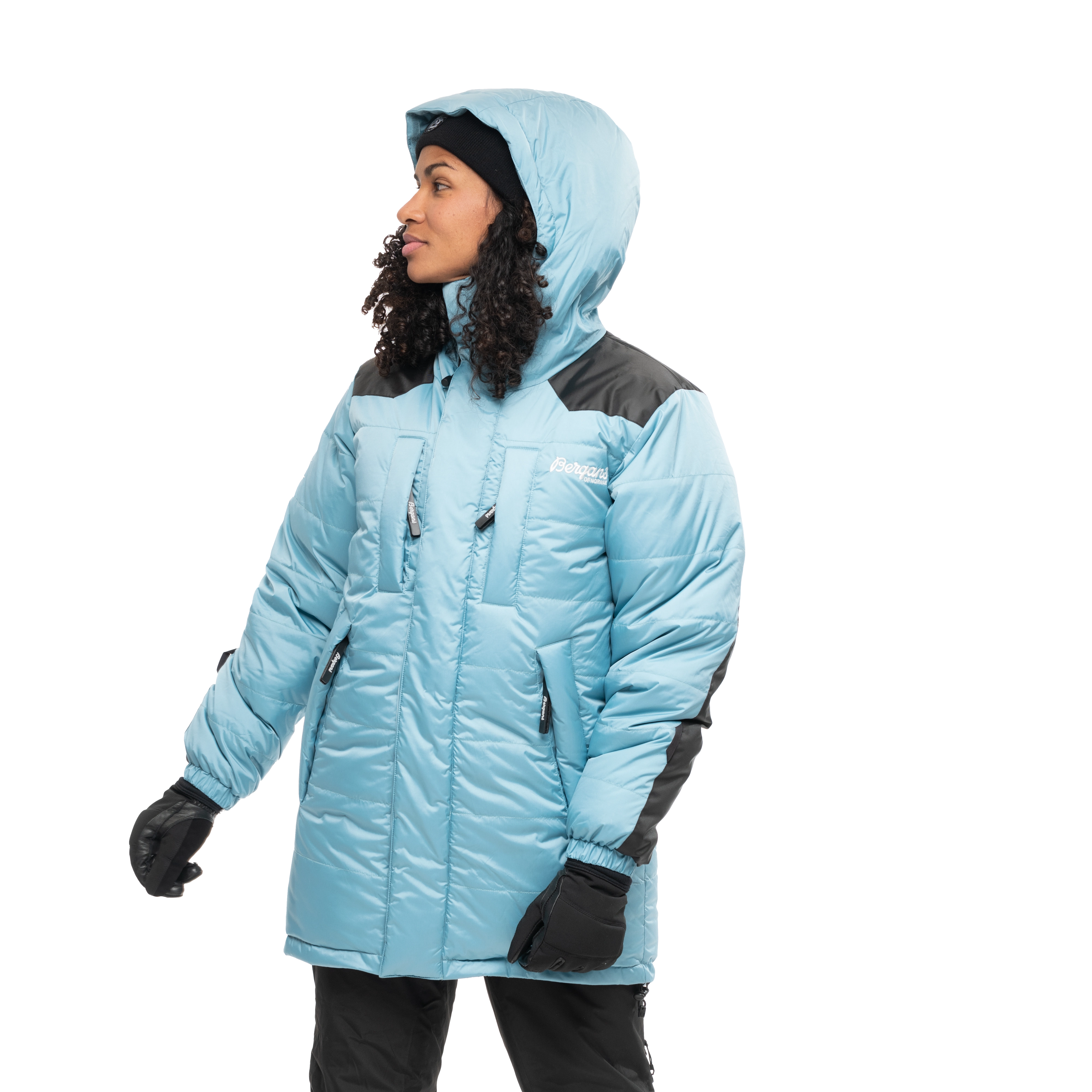 Expedition Down Unisex Parka Arctic Ocean Blue / Black