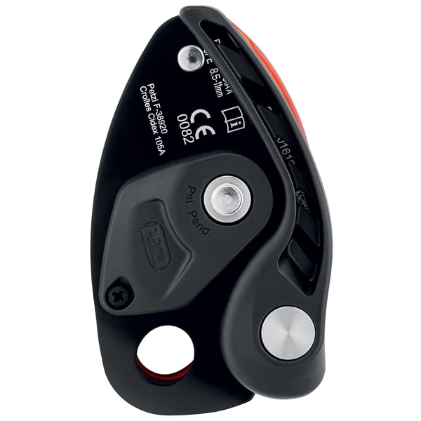 Assureur descendeur escalade PETZL NEOX ORANGE