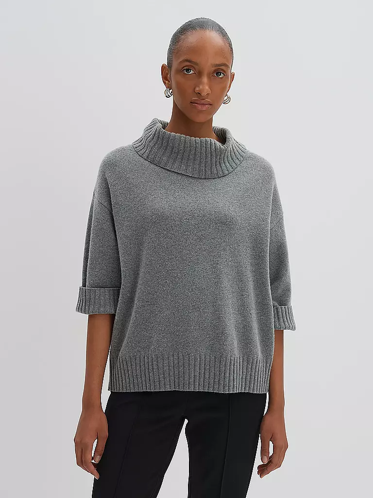 SOMEDAY Rollkragenpullover TAXINA grau