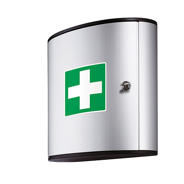 Armoire à pharmacie Durable aluminium Design grand modèle