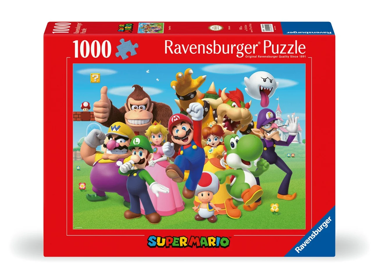 Ravensburger - Puslespil Super Mario 1000 brikker