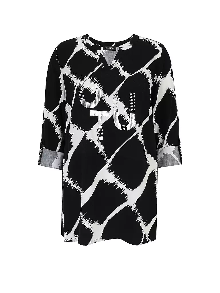 DORIS STREICH Bluse schwarz