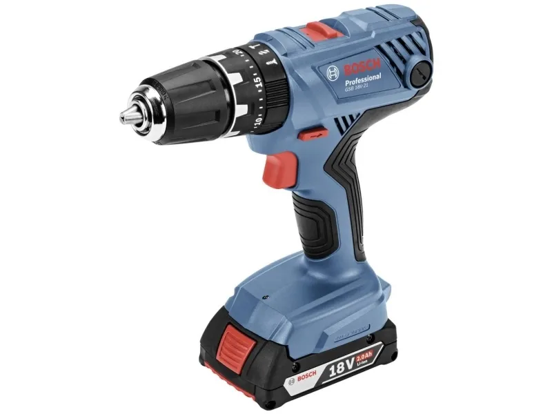 Bosch SLAGBOREMASKINE GSB 18V-21 2X2AH GAL1840