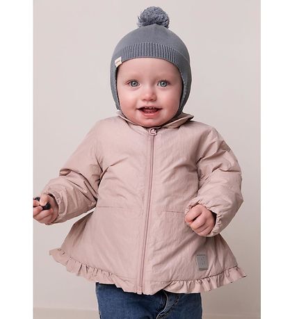 MarMar Babyhjelm - Strik - Aly - Feather Blue