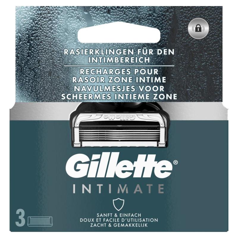 Gillette Intimate Mesjes 3 Stuks